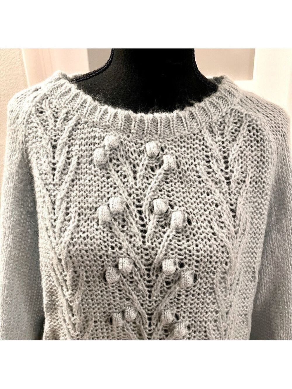 ANTHROPOLOGIE ELSAMANDA mohair sweater. Made in Italy